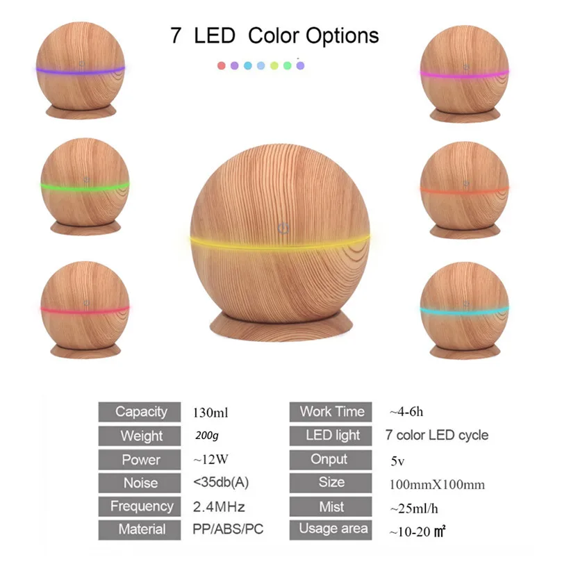 Air Humidifier Essential Oil Diffuser Aromatherapy Lamp Electric Aroma Diffuser Mist Maker Humidifier for Home 40
Air Humidifier Essential Oil Diffuser Aromatherapy Lamp Electric Aroma Diffuser Mist Maker Humidifier for Home 40