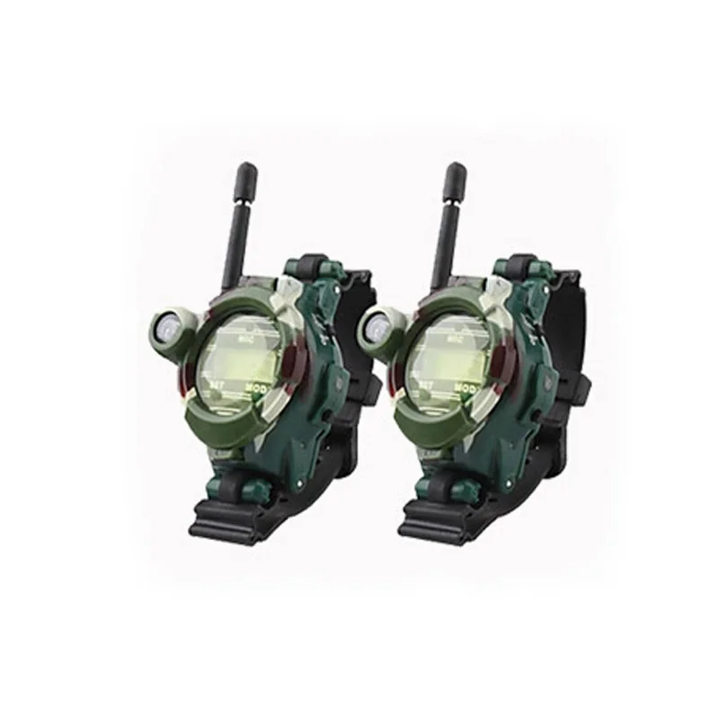 2Pcs/pair Camouflage military field seven in one parent-child walkie-talkie watch intercom gift toys
2Pcs/pair Camouflage military field seven in one parent-child walkie-talkie watch intercom gift toys