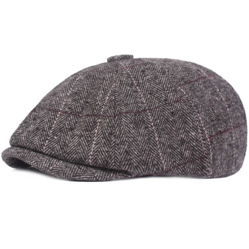 HT2020 Men Women Winter Beret Vintage Retro Octagonal Flat Newsboy Cap Autumn Winter Artist Painter Unisex Plaid Retro Beret Cap
HT2020 Men Women Winter Beret Vintage Retro Octagonal Flat Newsboy Cap Autumn Winter Artist Painter Unisex Plaid Retro Beret Cap