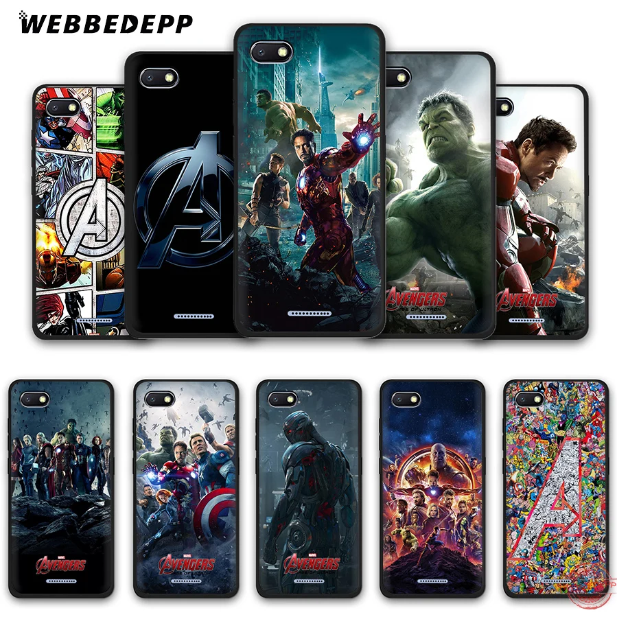 WEBBEDEPP Marvel Comics is The Avengers Soft Phone Case for Redmi Note 8 7 6 5 Pro 4A 5A 6A 4X 5 Plus S2 Go Cases
WEBBEDEPP Marvel Comics is The Avengers Soft Phone Case for Redmi Note 8 7 6 5 Pro 4A 5A 6A 4X 5 Plus S2 Go Cases