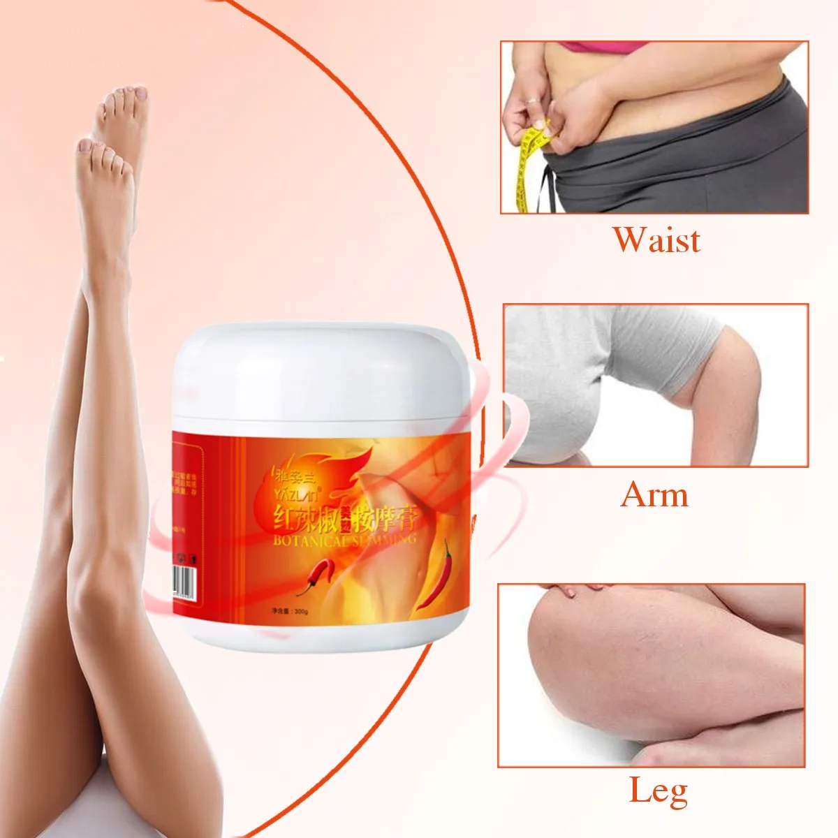 300g Weight Loss Products Hot Chilli Chili Slimming Creams Leg Body Waist Effective Anti Cellulite Fat Burning Gel
300g Weight Loss Products Hot Chilli Chili Slimming Creams Leg Body Waist Effective Anti Cellulite Fat Burning Gel