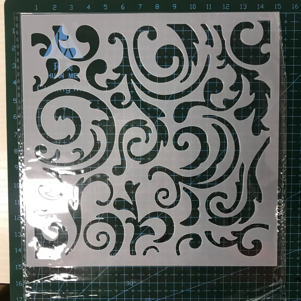 6x6inch Flower Lace Plastic Stencil DIY Scrapbooking Embossing Paper Card Decorative Handmade Craft Templates Drawing Sheet
6x6inch Flower Lace Plastic Stencil DIY Scrapbooking Embossing Paper Card Decorative Handmade Craft Templates Drawing Sheet