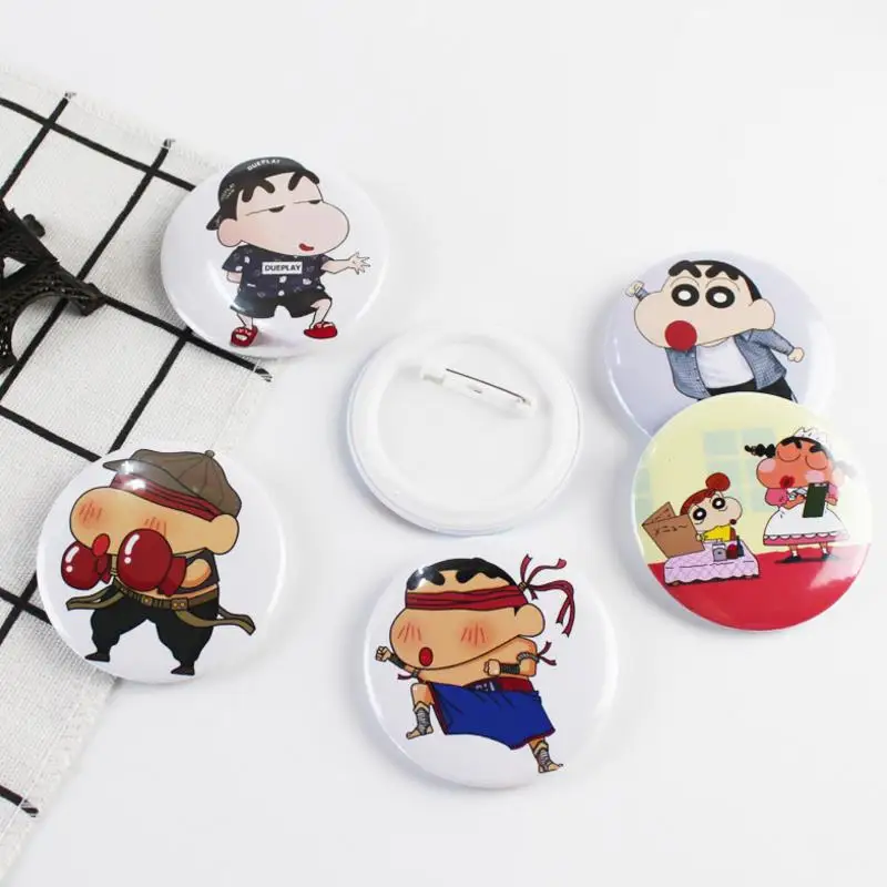 1pc new cute cartoon Crayon Shin Chan Badges cute Icons on The Backpack Pin Brooch Badge figure toys kids gift
1pc new cute cartoon Crayon Shin Chan Badges cute Icons on The Backpack Pin Brooch Badge figure toys kids gift