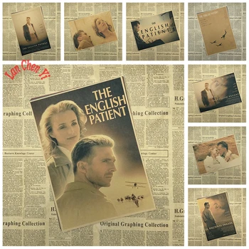 Vintage Movie Kraft Paper Poster The English Patient Cafe Creative wallpaper Interior Decoration
Vintage Movie Kraft Paper Poster The English Patient Cafe Creative wallpaper Interior Decoration