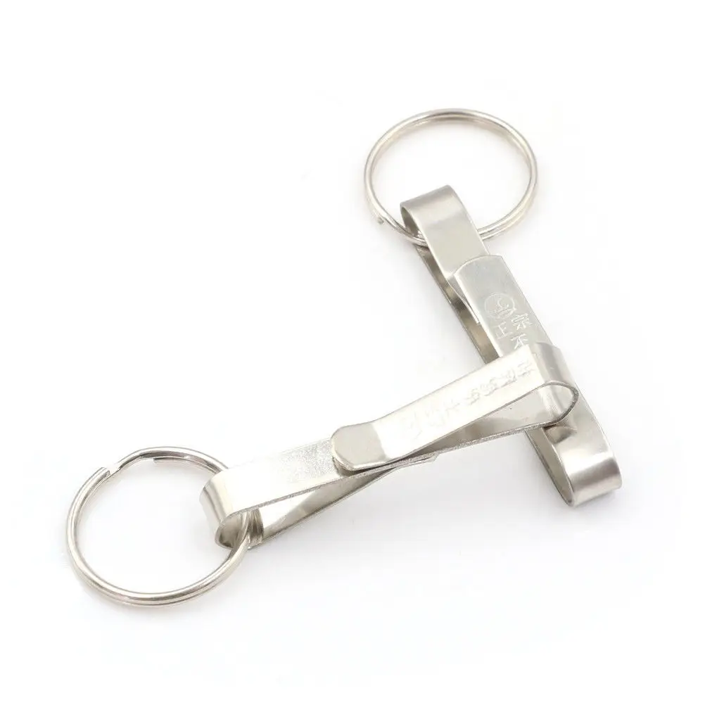 1PC Anti-lost Stainless Steel Detachable Keychain Waist Belt Clip Buckle Hanging Key Ring Holder Hot
1PC Anti-lost Stainless Steel Detachable Keychain Waist Belt Clip Buckle Hanging Key Ring Holder Hot