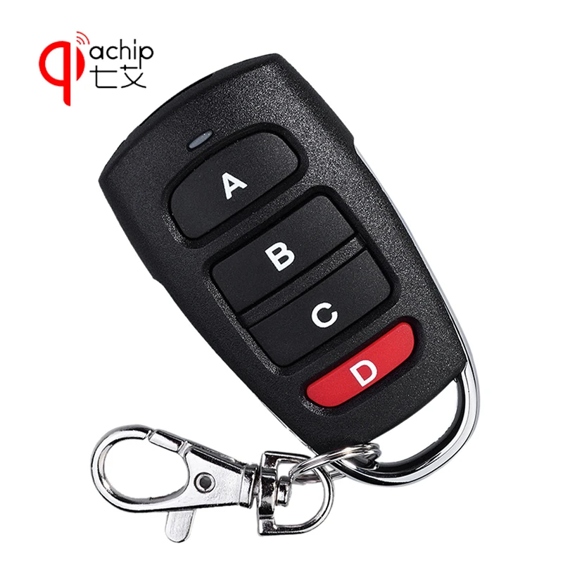 QIACHIP 433MHz Universal Remote Control Duplicator Cloning Copying Transmitter Presentation Garage Door Opener Switch Key Fob
QIACHIP 433MHz Universal Remote Control Duplicator Cloning Copying Transmitter Presentation Garage Door Opener Switch Key Fob