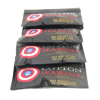 10Bag SEA WOLF Cotton Bacon Vape Cotton Gold Version Bacon For RDA RTA RBA Atomizer Vape Accessories E Cigarettes
10Bag SEA WOLF Cotton Bacon Vape Cotton Gold Version Bacon For RDA RTA RBA Atomizer Vape Accessories E Cigarettes