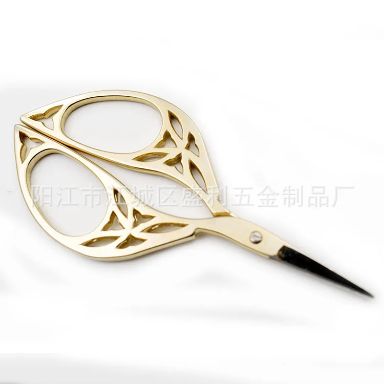 2pcs lot european style stainless steel scissors gold plated antique household sewing scissors multi colour
2pcs lot european style stainless steel scissors gold plated antique household sewing scissors multi colour