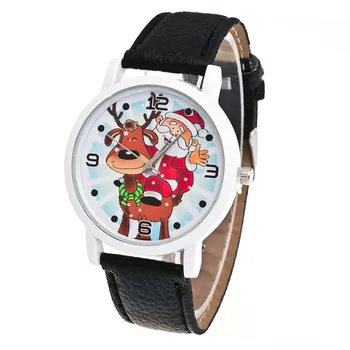 Fashion Men Women Wristwatch Christmas Santa Claus Pattern Watches PU Leather Strap Children Kids Casual Quartz Watch LX
Fashion Men Women Wristwatch Christmas Santa Claus Pattern Watches PU Leather Strap Children Kids Casual Quartz Watch LX