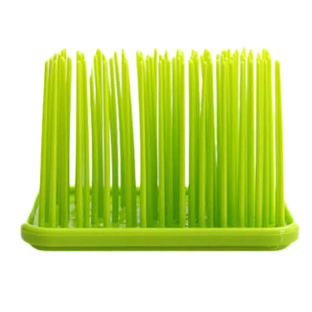 Image Fashion Green Grass Toothbrush Toothpaste Storage Shelves Stationery Holders