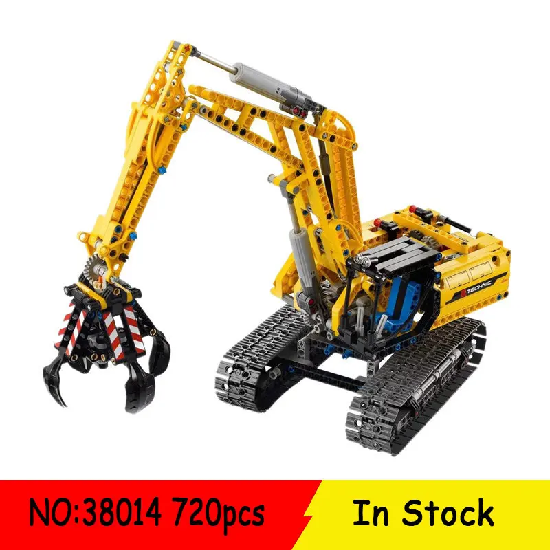 720pcs City technic Enlighten Brick Set Compatible all brand Technic Excavator Model Building Blocks Toys for children boys Gift
720pcs City technic Enlighten Brick Set Compatible all brand Technic Excavator Model Building Blocks Toys for children boys Gift