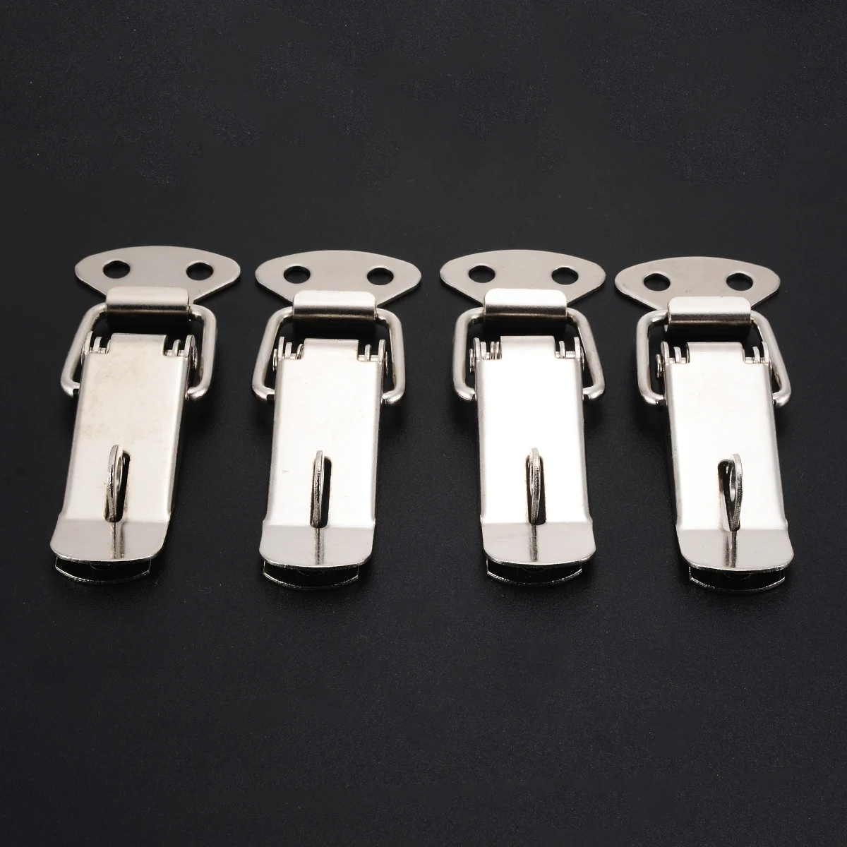 4Pcs Stainless Steel Spring Toggle Latch Catch For Case Chest Lock Box Lock Hardware Tools Mayitr