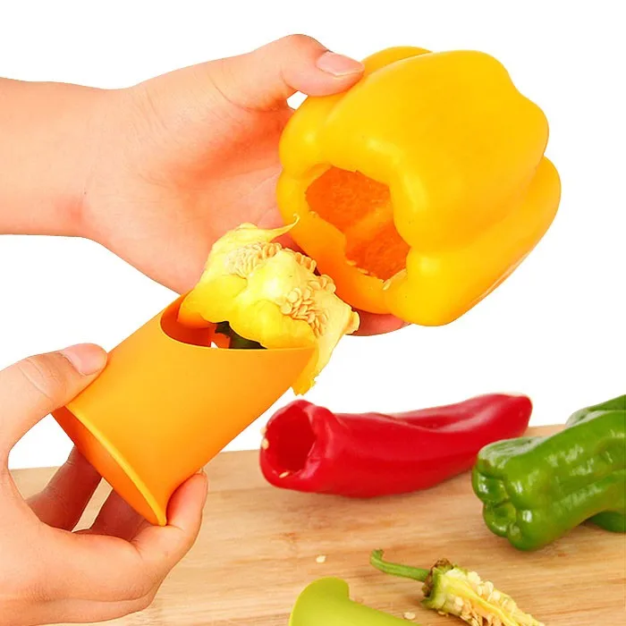 Lecook 2PCS Tomato Chili Pepper Corer Fruit Vegatable Tools Kitchen Accessories Pepper Seed Remover Kitchen Tools
Lecook 2PCS Tomato Chili Pepper Corer Fruit Vegatable Tools Kitchen Accessories Pepper Seed Remover Kitchen Tools
