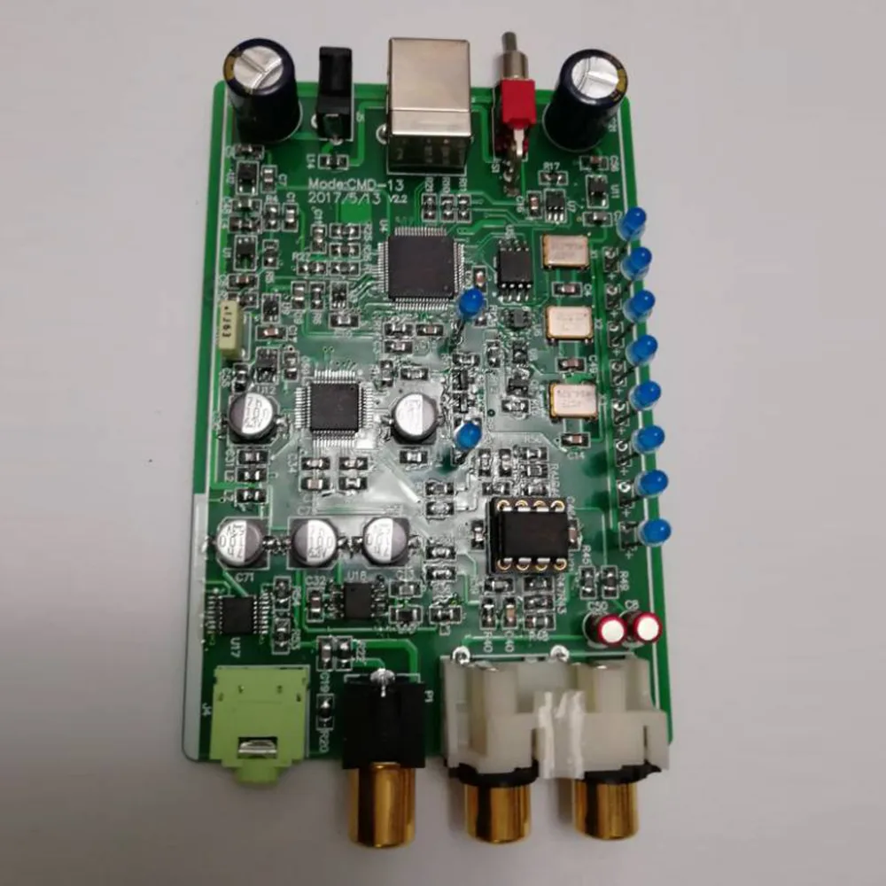 SAOMAI USB External HIFI Sound Card AK4490 Digital Audio Dac Decoder DSD64-256 PCM 32Bit -384k USB In Coaxial SPDIF 3.5mm Out
SAOMAI USB External HIFI Sound Card AK4490 Digital Audio Dac Decoder DSD64-256 PCM 32Bit -384k USB In Coaxial SPDIF 3.5mm Out