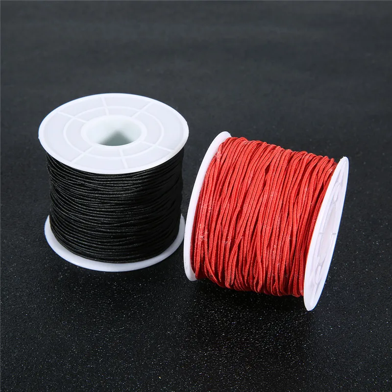 LOULEUR 1roll/lot Diameter 0.8/1/1.2/1.5mm Nylon Cord Macrame Cord Bracelet Braided String DIY Tassels Beading String Thread
LOULEUR 1roll/lot Diameter 0.8/1/1.2/1.5mm Nylon Cord Macrame Cord Bracelet Braided String DIY Tassels Beading String Thread