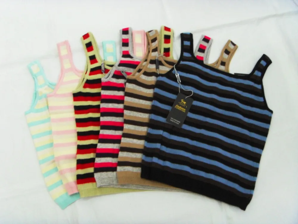Autumn And Winter Pure Cashmere Sweater Vest Women'S Pullover Winter Sweater Stripes Warm Natural High Quality Fabric DK6062
Autumn And Winter Pure Cashmere Sweater Vest Women'S Pullover Winter Sweater Stripes Warm Natural High Quality Fabric DK6062