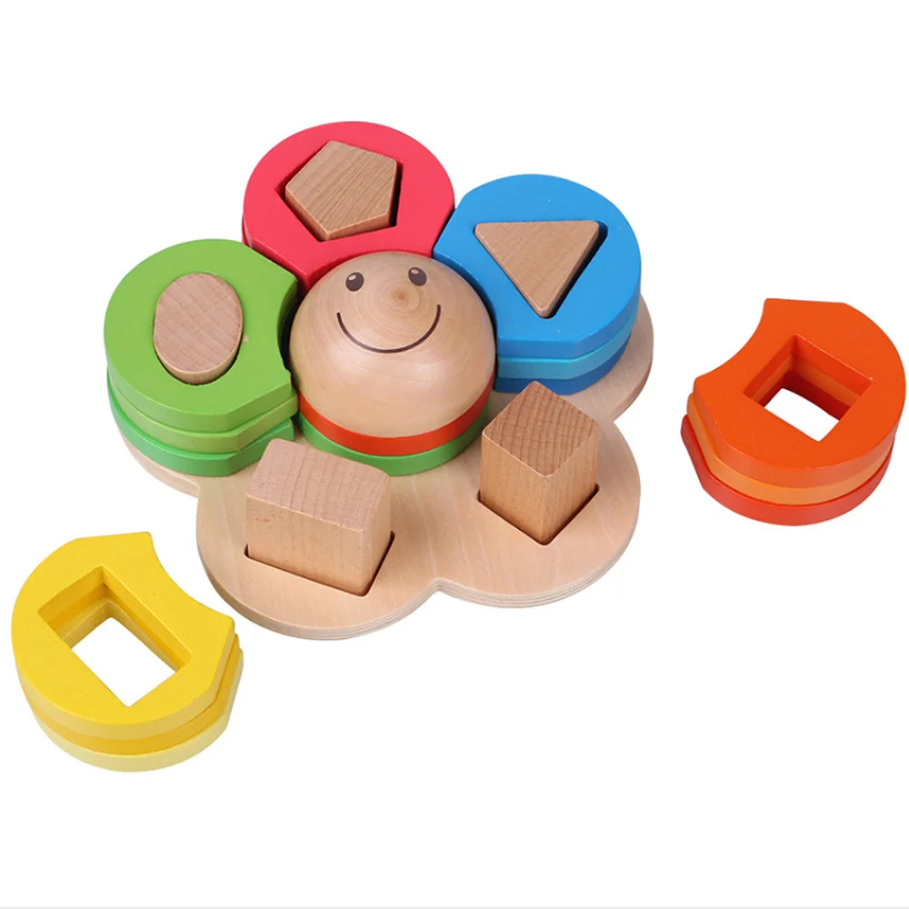 Baby Early Educational Wooden Layered Puzzle Enlightenment Toy Flower Shape Set 16*16cm
Baby Early Educational Wooden Layered Puzzle Enlightenment Toy Flower Shape Set 16*16cm