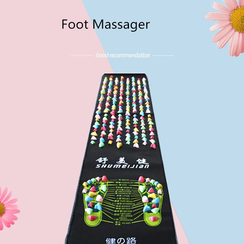 Cobblestone Foot Massager Foot Massage Foot Span Carpet Foot Pad Stone Road Acupressure Plate
Cobblestone Foot Massager Foot Massage Foot Span Carpet Foot Pad Stone Road Acupressure Plate