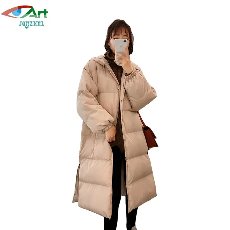 JQNZHNL Winter Parkas Women Medium Long Thicken Cotton-padded Jackets Coats 2019 New Solid Color Loose Hooded Cotton Coats P204
JQNZHNL Winter Parkas Women Medium Long Thicken Cotton-padded Jackets Coats 2019 New Solid Color Loose Hooded Cotton Coats P204