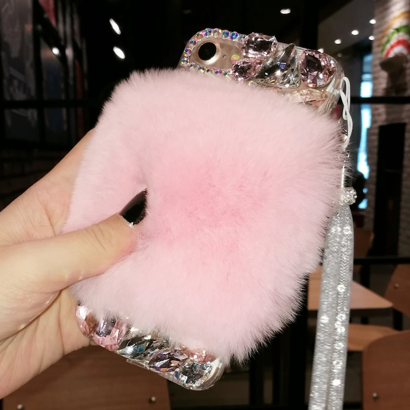 Fancy Luxury Rabbit furry crystal stones lanyard phone case cover For OPPO A59 A57 A79 A73 F5 F7 A3 A5
Fancy Luxury Rabbit furry crystal stones lanyard phone case cover For OPPO A59 A57 A79 A73 F5 F7 A3 A5