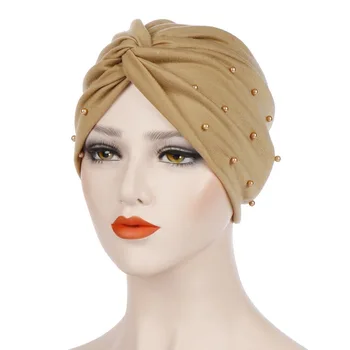 New Nail Bead Twisted Turban Cap Muslim Turban Cap Hijab Caps Scarf Headscarf Turbante Wholesale
New Nail Bead Twisted Turban Cap Muslim Turban Cap Hijab Caps Scarf Headscarf Turbante Wholesale