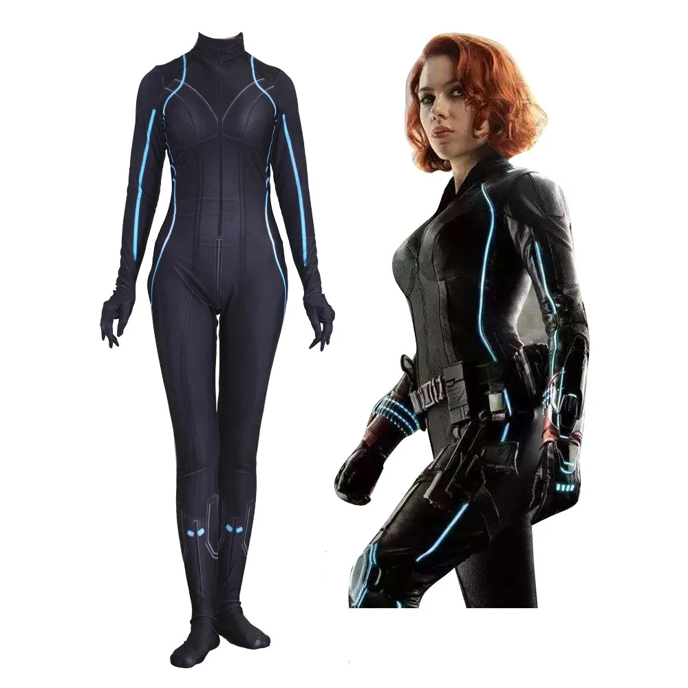 Adult Marvel's The Avengers Black Widow Cosplay body tights costume jumpsuits role-playing Halloween Costume for Women JQ-1354
Adult Marvel's The Avengers Black Widow Cosplay body tights costume jumpsuits role-playing Halloween Costume for Women JQ-1354