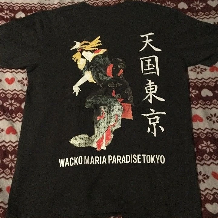 WACKO MARIA PARADISE TOKYO Men's T Shirt Hot Sale Summer Short Sleeve Tees Cotton Crew Neck Tops
WACKO MARIA PARADISE TOKYO Men's T Shirt Hot Sale Summer Short Sleeve Tees Cotton Crew Neck Tops