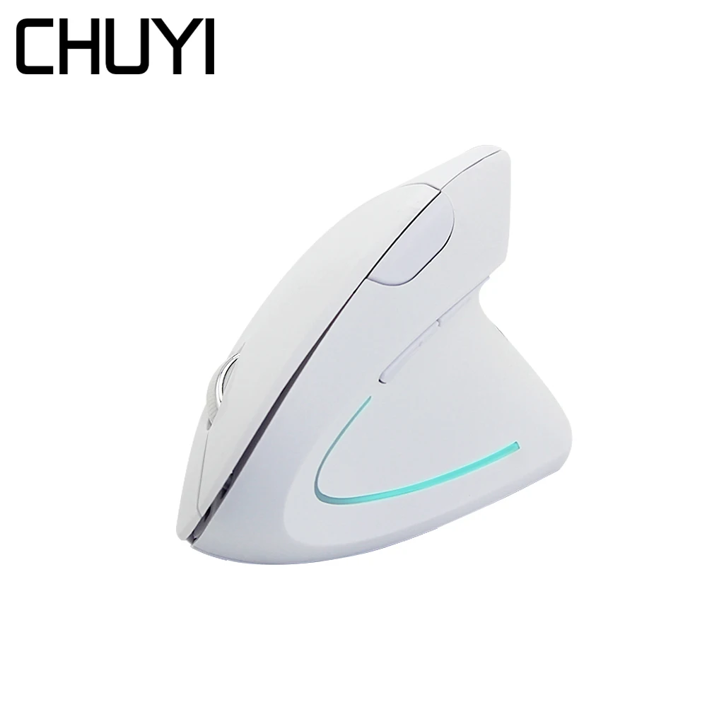 CHUYI Wireless Optical Mouse Ergonomic Vertical 5 Buttons LED Light Mice 800/1200/1600 DPI Computer Mause Gamer With Mouse Pad
CHUYI Wireless Optical Mouse Ergonomic Vertical 5 Buttons LED Light Mice 800/1200/1600 DPI Computer Mause Gamer With Mouse Pad
