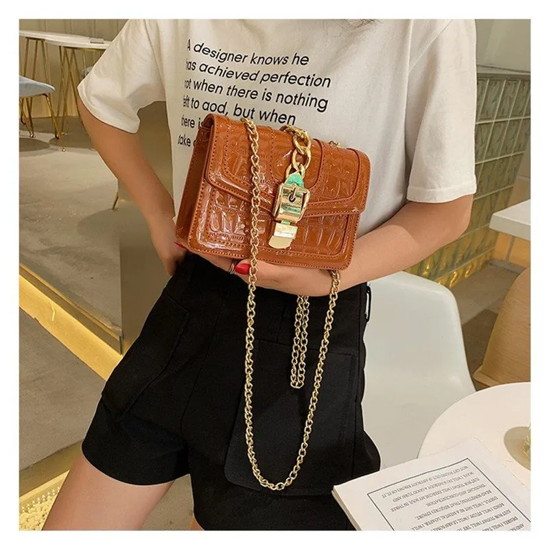 Patent Leather Stone Small Square Bag Famous Design Women Purse and Handbags Fashion Chain Shoulder Messenger Bags
Patent Leather Stone Small Square Bag Famous Design Women Purse and Handbags Fashion Chain Shoulder Messenger Bags