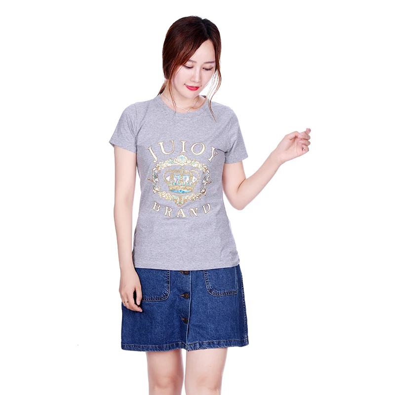 Summer Fashion High quality Round neck 5 Candy Color Cotton Basic T-shirt Women Plain Simple tshirt For Women Short Sleeve
Summer Fashion High quality Round neck 5 Candy Color Cotton Basic T-shirt Women Plain Simple tshirt For Women Short Sleeve