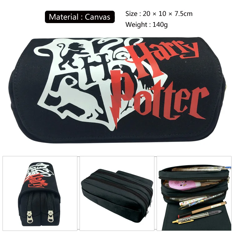 Harry Potter Women Cartoon Cosmetic Cases Makeup Bag Children Pencil Case Double Zipper Anime Bag Handbag Purse 5
Harry Potter Women Cartoon Cosmetic Cases Makeup Bag Children Pencil Case Double Zipper Anime Bag Handbag Purse 5