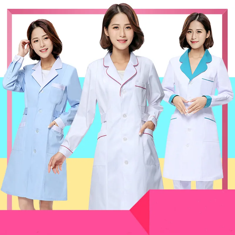 Medical clothing women Medical gown Lab coat White coat Clothes for doctors Summer and Spring Overalls short-sleeved lab coats
Medical clothing women Medical gown Lab coat White coat Clothes for doctors Summer and Spring Overalls short-sleeved lab coats