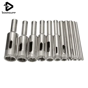 11Pcs/set 3-14MM Diamond Coated Core Hole Saw Drill Bit Set Tools For Tiles Marble Glass 3 4 5 6 7 8 9 10 11 12 14 mm
11Pcs/set 3-14MM Diamond Coated Core Hole Saw Drill Bit Set Tools For Tiles Marble Glass 3 4 5 6 7 8 9 10 11 12 14 mm