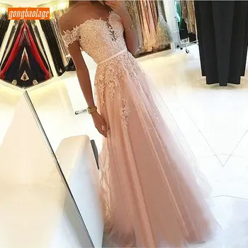 Elegant Customized Pink Evening Dress Long Party Formal Dresses 2020 Sweetheart A-Line Tulle Lace Appliques Women Evening Gowns
Elegant Customized Pink Evening Dress Long Party Formal Dresses 2020 Sweetheart A-Line Tulle Lace Appliques Women Evening Gowns