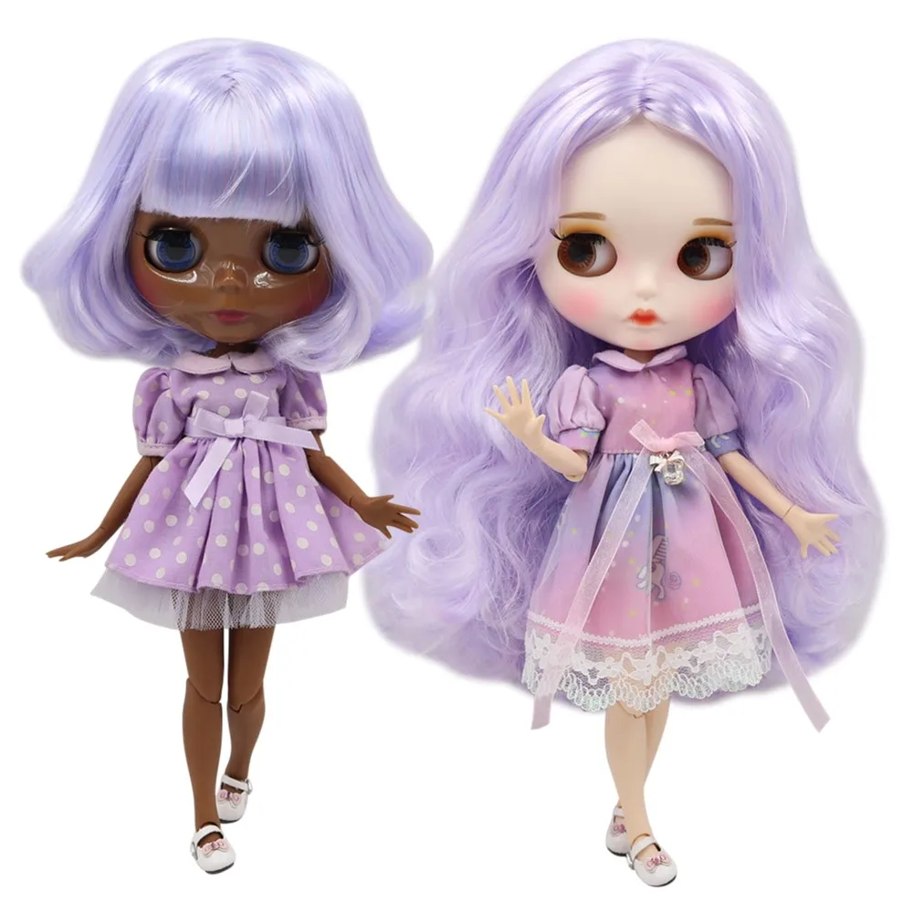 ICY factory blyth doll NO.BL1017/6005 customized nude doll with purple mixed hair jiont body for 1/6 BJD doll for girl gift
ICY factory blyth doll NO.BL1017/6005 customized nude doll with purple mixed hair jiont body for 1/6 BJD doll for girl gift