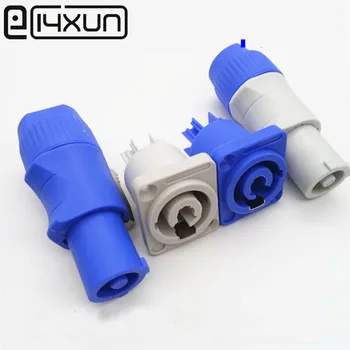 EClyxun 10Set 3 Pin Blue Amplifier audio speaker Neutrik PowerCON Type A NAC3FCA+NAC3MPA-1 Chassis Plug Panel Adapter outlet
EClyxun 10Set 3 Pin Blue Amplifier audio speaker Neutrik PowerCON Type A NAC3FCA+NAC3MPA-1 Chassis Plug Panel Adapter outlet