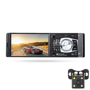 4012B Car MP4 MP5 Player 1 Din 4.1 Inch Car Bluetooth Radio Video With Rearview Camera Remote Control Stereo AUX FM USB TF
4012B Car MP4 MP5 Player 1 Din 4.1 Inch Car Bluetooth Radio Video With Rearview Camera Remote Control Stereo AUX FM USB TF