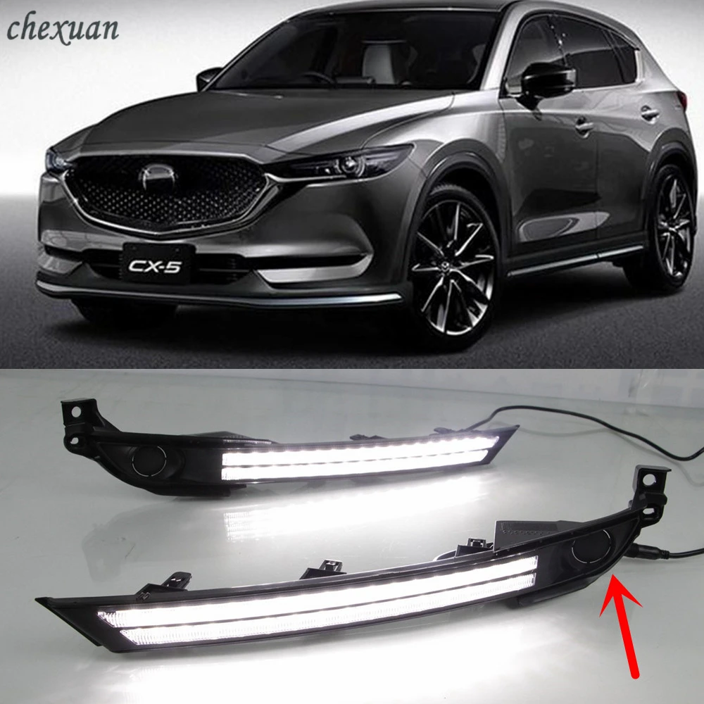CSCSNL 1 set Car LED 12V Fog Lamp Cover DRL Daytime Running Light with turn signal Lamp For Mazda cx-5 cx5 cx 5 2017 2018 2019
CSCSNL 1 set Car LED 12V Fog Lamp Cover DRL Daytime Running Light with turn signal Lamp For Mazda cx-5 cx5 cx 5 2017 2018 2019