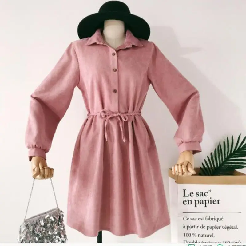 Brand Autumn Winter Dress Women 2019 Elegant Vintage Solid Thick Warm Velvet Dresses Female Casual Slim Long Sleeve Dress
Brand Autumn Winter Dress Women 2019 Elegant Vintage Solid Thick Warm Velvet Dresses Female Casual Slim Long Sleeve Dress