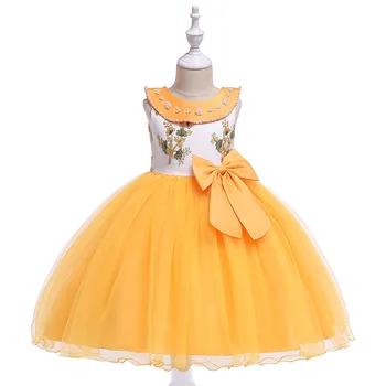 A-Line Tank Flower Girl Dresses For Wedding Yellow First Communion dresses Prom Evening Gowns with Pearls
A-Line Tank Flower Girl Dresses For Wedding Yellow First Communion dresses Prom Evening Gowns with Pearls