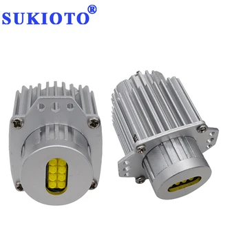 SUKIOTO 80W e90 angel eyes led bulbs E91 6500K White E90 led marker Angel Eye LED Halo rings Car Styling Accessory
SUKIOTO 80W e90 angel eyes led bulbs E91 6500K White E90 led marker Angel Eye LED Halo rings Car Styling Accessory