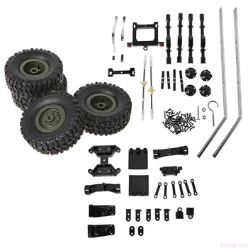 Trailer Chassis Spare Tire Kit for WPL 1/16 B36 B-36 B36K B36KIT Military Truck RC Car DIY Accessories NEW
Trailer Chassis Spare Tire Kit for WPL 1/16 B36 B-36 B36K B36KIT Military Truck RC Car DIY Accessories NEW