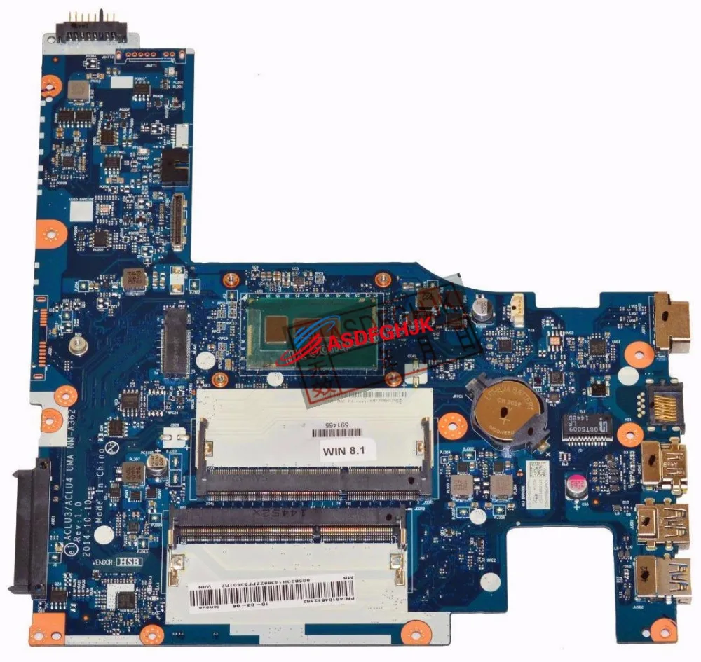 Оригинальная материнская плата для ноутбука Lenovo G50-80 2,4 GHz CPU 5B20H14388, полностью протестирована
Оригинальная материнская плата для ноутбука Lenovo G50-80 2,4 GHz CPU 5B20H14388, полностью протестирована