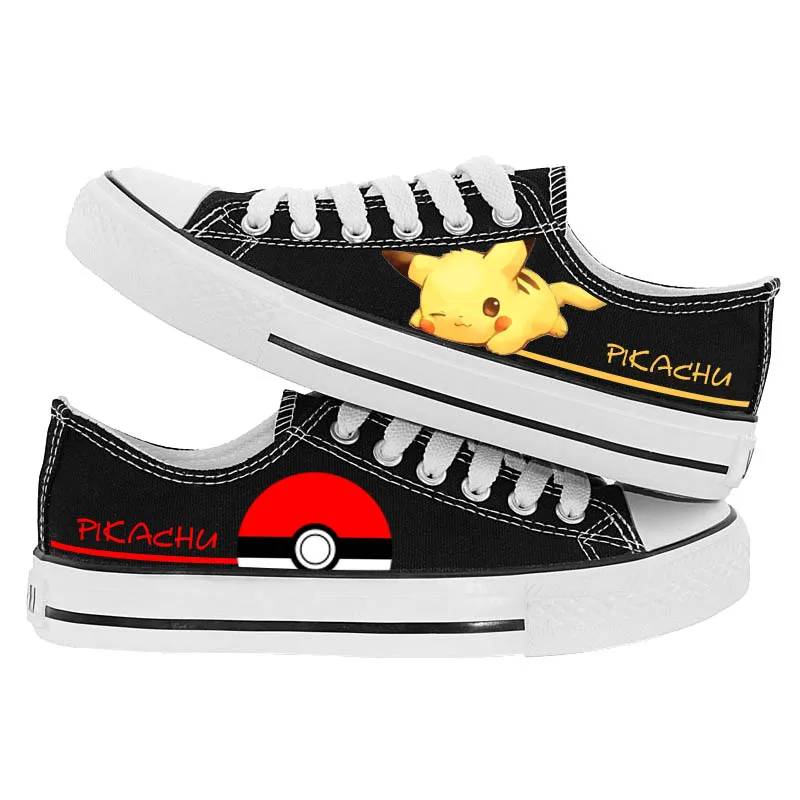 WHOHOLL Pokemon Pikachu Sneakers for Men Women Fashion Casual Anime Cartoon Print Canvas Shoes Cute Costume Casual Shoes
WHOHOLL Pokemon Pikachu Sneakers for Men Women Fashion Casual Anime Cartoon Print Canvas Shoes Cute Costume Casual Shoes