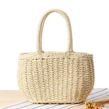 New handmade straw woven ethnic holiday beach weaving handbags retro fashion travel and leisure handbag
New handmade straw woven ethnic holiday beach weaving handbags retro fashion travel and leisure handbag