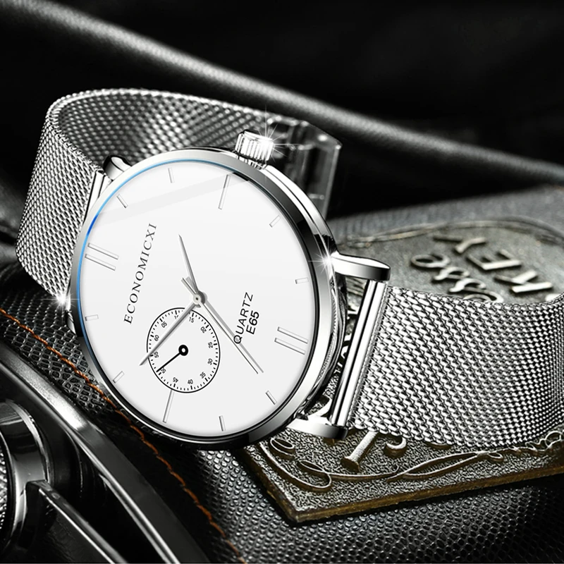 Creative Watch Minimalism Design Business Quartz Simple Men Watches Mesh Strap WristWatch Modern Gift Relogio Masculino
Creative Watch Minimalism Design Business Quartz Simple Men Watches Mesh Strap WristWatch Modern Gift Relogio Masculino
