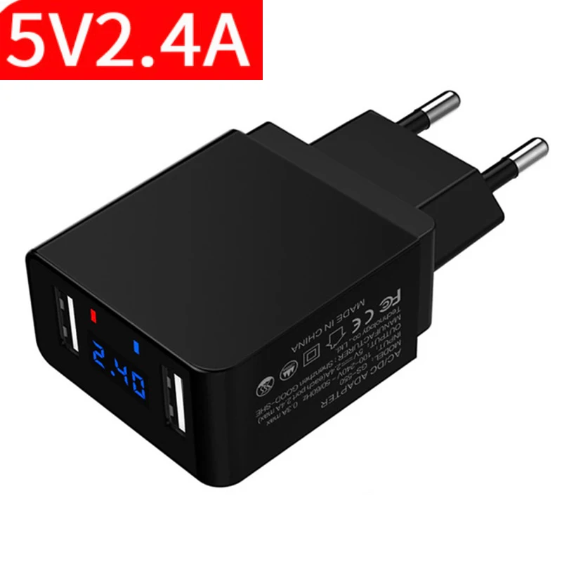 European Regulation Digital Display Charging Head 5V2.4A Display Voltage Current Multi-Functional Charge for for iPhone X
European Regulation Digital Display Charging Head 5V2.4A Display Voltage Current Multi-Functional Charge for for iPhone X