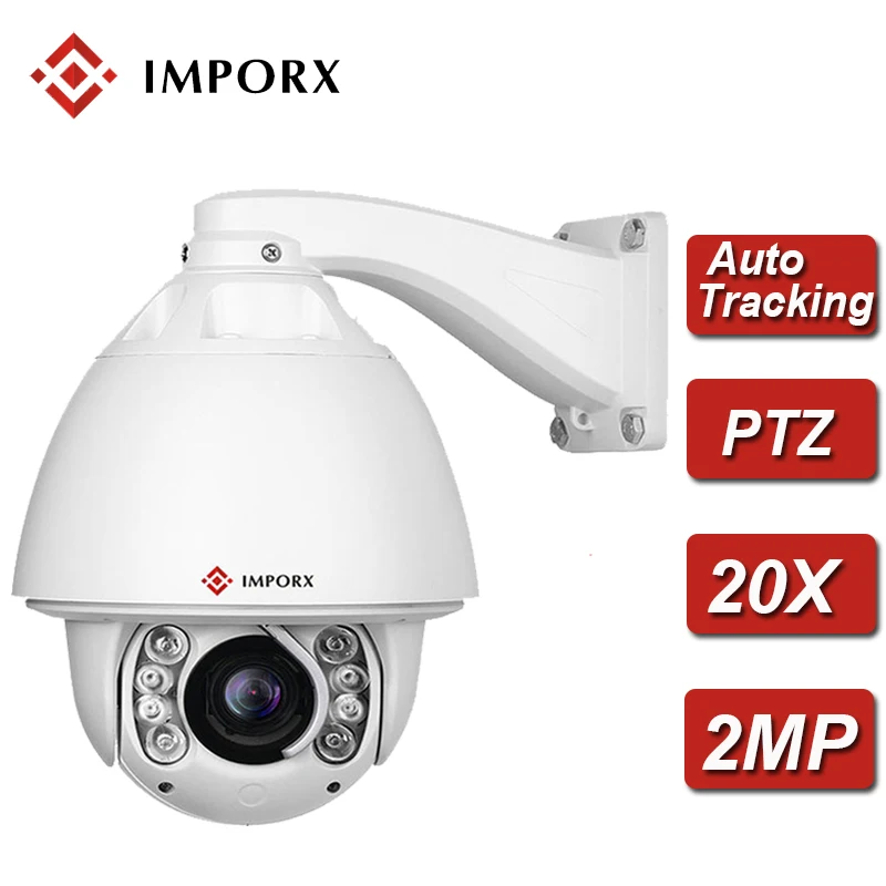 IMPORX Full HD 1080P Cloud Wireless IP Camera Smart AutoTracking Of Human Home Security CCTV Network PTZ Camera Motion Detection
IMPORX Full HD 1080P Cloud Wireless IP Camera Smart AutoTracking Of Human Home Security CCTV Network PTZ Camera Motion Detection