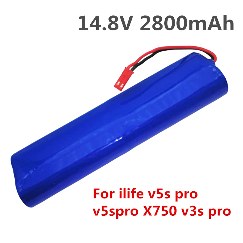 High quality Rechargeable ILIFE Battery 14.8V 2800mAh robotic cleaner accessories parts for ilife v5s pro v5spro X750 v3s pro
High quality Rechargeable ILIFE Battery 14.8V 2800mAh robotic cleaner accessories parts for ilife v5s pro v5spro X750 v3s pro