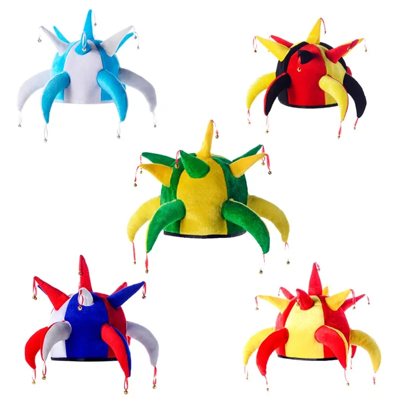 Fans Carnival Party Club Hedgehog Small Bell Cap Flag Color Headwear Germany Brazil Argentina France Spain Team
Fans Carnival Party Club Hedgehog Small Bell Cap Flag Color Headwear Germany Brazil Argentina France Spain Team